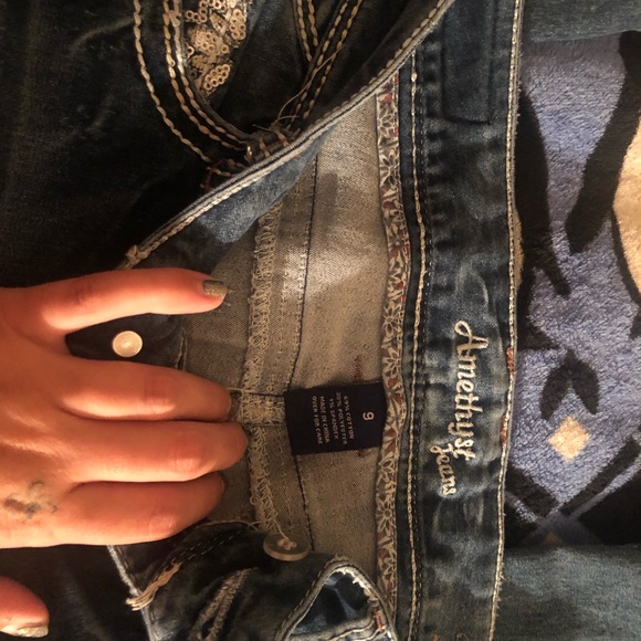 Amethyst jeans size 9 - Picture 3 of 3